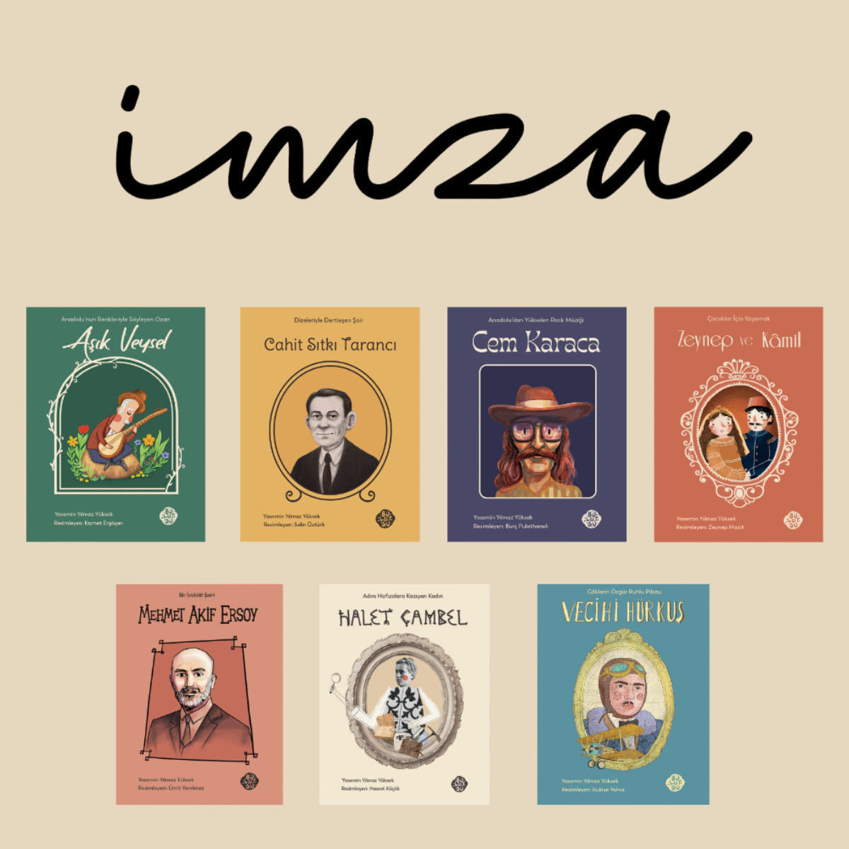 İMZA Seti- 7 Kitap - Bulutsu Yayınları